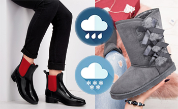 Jakie obuwie najlepiej wybrać na deszczowe i śnieżne dni?