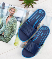 Klapki męskie basenowe Lano KL-4-6168-4 Granatowe