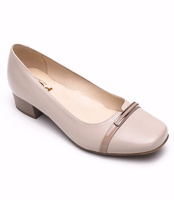 Czółenka Pesco 1519 Beżowe