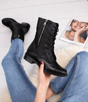 Botki damskie Pesco 1897 Czarne