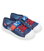 Trampki dziecięce Befado 251Y101 Jeansowe