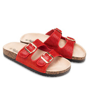 Klapki damskie Skotnicki KL-3-0532 Czerwone