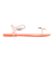 Sandałki damskie Ideal Shoes K-9185 Różowe