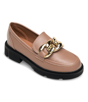 Mokasyny damskie Miss Laura W-205 Khaki