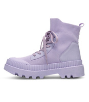 Botki damskie N/M HY288-G Fioletowe