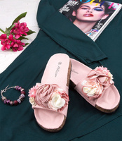 Klapki damskie Abloom WL229 Różowe