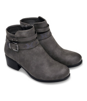 Botki damskie Nest B-3/A36 Szare