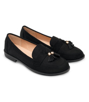 Mokasyny damskie Abloom 8336-4 Czarne