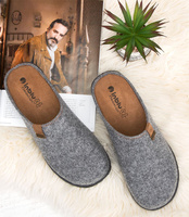 Kapcie męskie Inblu SI-01 Szare