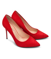 Czółenka damskie Style Shoes 6802 Czerwone
