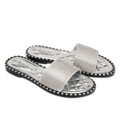 Klapki damskie Skotnicki KL-3-0612 Srebrne