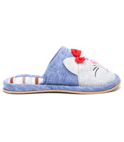 Kapcie damskie Natural Style NS-226 Niebieskie