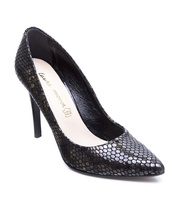 Czółenka damskie Laura Messi 1088W Brązowe