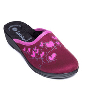 Kapcie damskie Inblu CL-71 Bordowe