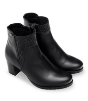 Botki damskie Pesco 1773 Czarne