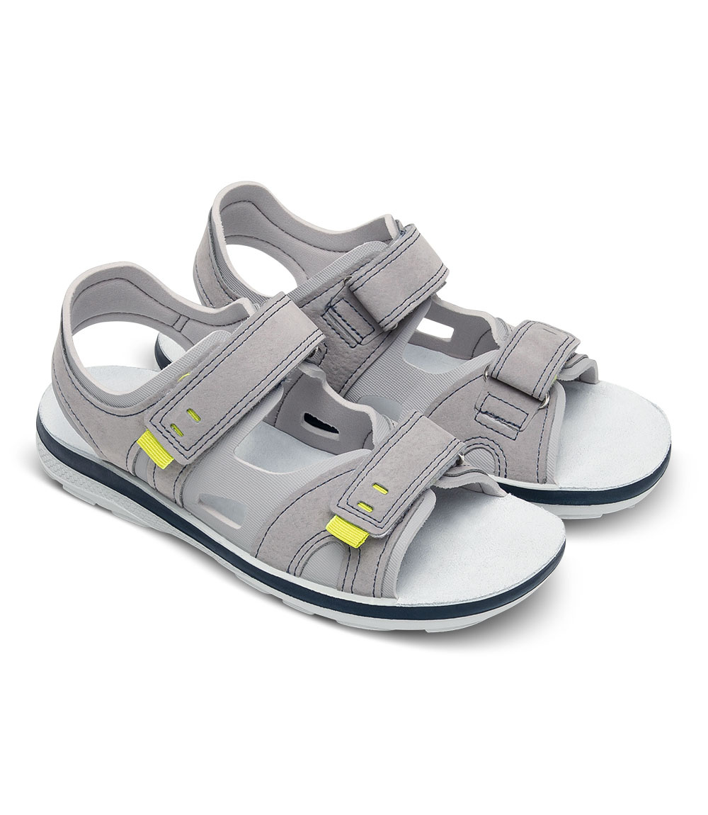 Sandałki dziecięce Befado 066Y102 Szare
