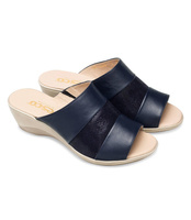 Klapki damskie Pesco 1539 Granatowe