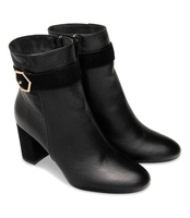 Botki damskie Laura Messi 1823 Czarne