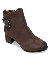 Botki damskie Nest B-3/A44 Brązowe