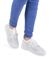 Buty sportowe damskie N/M BOK-1152 Białe