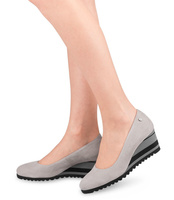 Półbuty damskie Stagórs 1028 Szare