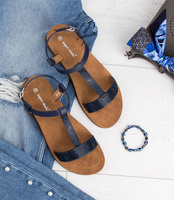 Sandałki damskie Super Mode 3619 Granatowe