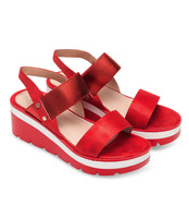 Sandałki damskie Shoesita 6293 Czerwone