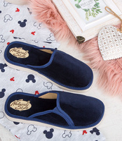 Kapcie damskie Natural Style NS-035 Granatowe