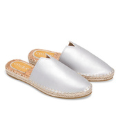 Klapki damskie Coura 7828 Srebrne