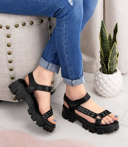 Sandałki damskie Shoesita K-8055 Czarne