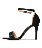 Sandałki damskie Laura Mode J-28 Czarne