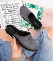 Kapcie damskie Inblu CA-112 Szare