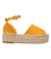 Sandałki damskie Bestelle 100-963 Żółte