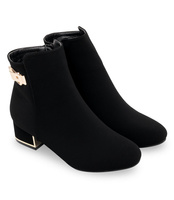 Botki damskie Abloom F820 Czarne