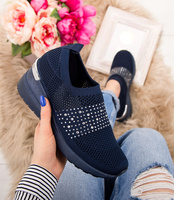 Buty sportowe damskie Skotnicki P-3-0589 Granatowe