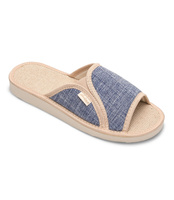 Kapcie damskie Natural Style NS-007 Niebieskie