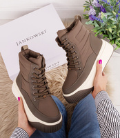 Śniegowce damskie Jankowski JK/B-3-301 Szare