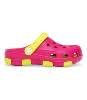 Klapki dziecięce Realpaks F-401 Różowo-Zielone