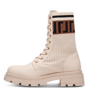 Botki damskie Lady Glory HQ268 Beżowe