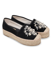Espadryle damskie Sixth Sens 888-60 Czarne