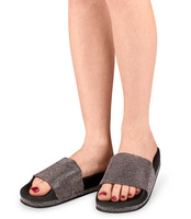 Klapki damskie Abloom 8050 Czarne