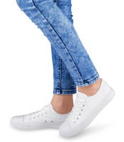 Trampki damskie Sport FG-2769 Białe