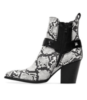 Kowbojki damskie Foreverfolie F3190 Białe