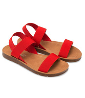 Sandałki damskie Super Mode 4609 Czerwone