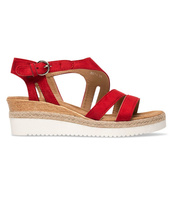 Sandałki damskie Super Mode 8674 Czerwone