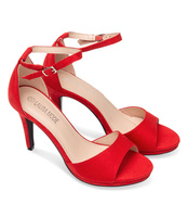 Sandałki damskie Laura Mode QL-128 Czerwone