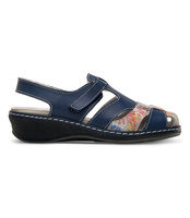 Sandałki damskie Vinceza 20-30412NV Granatowe