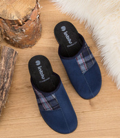 Kapcie męskie Inblu MO-17 Granatowe