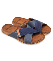 Klapki męskie Inblu GG-07 Granatowe