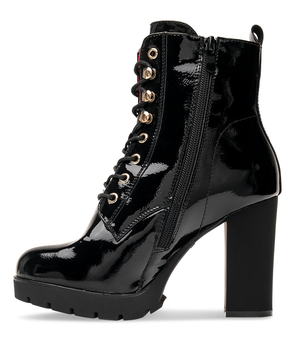 Botki damskie Super Mode 2477 Czarne